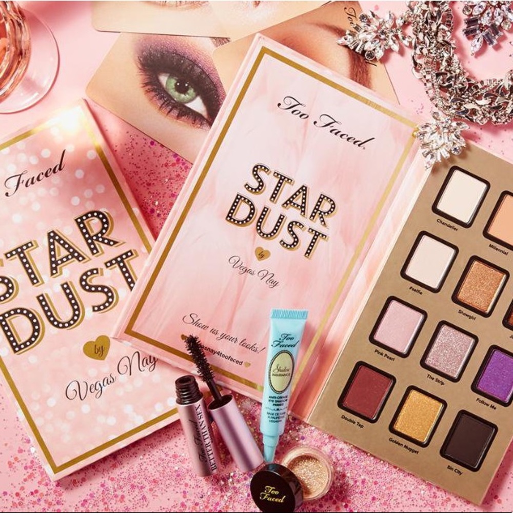 NIB Too Faced // Vegas Nay Stardust Palette